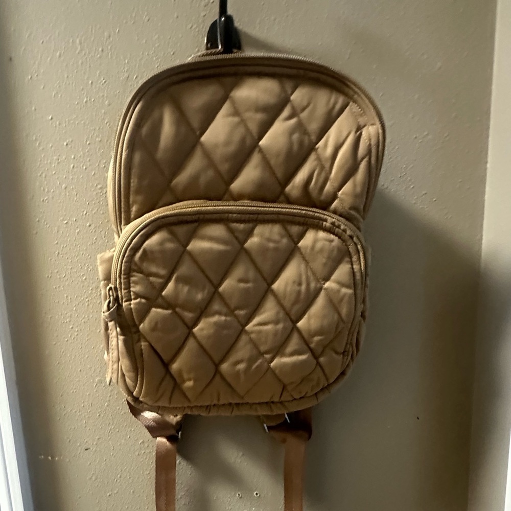 Vera Bradley Small Banbury Backpack Tiger’s Eye NWT
